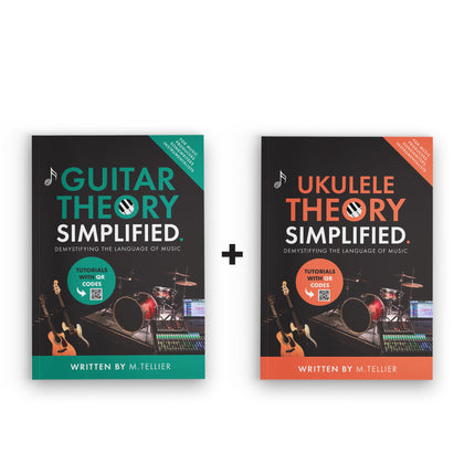 Guitar & Ukulele Theory Books Bundle