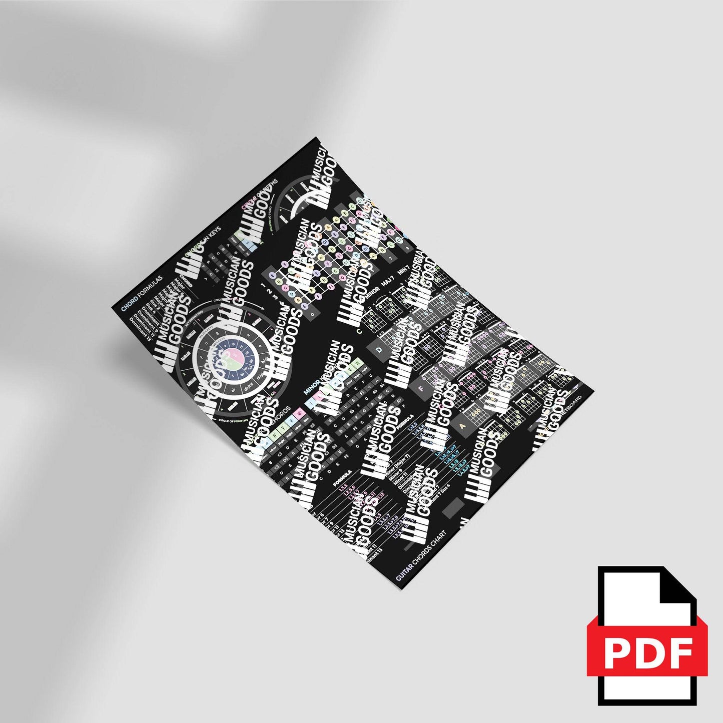 Bass Theory Cheat Sheet (PDF File) - Musiciangoods