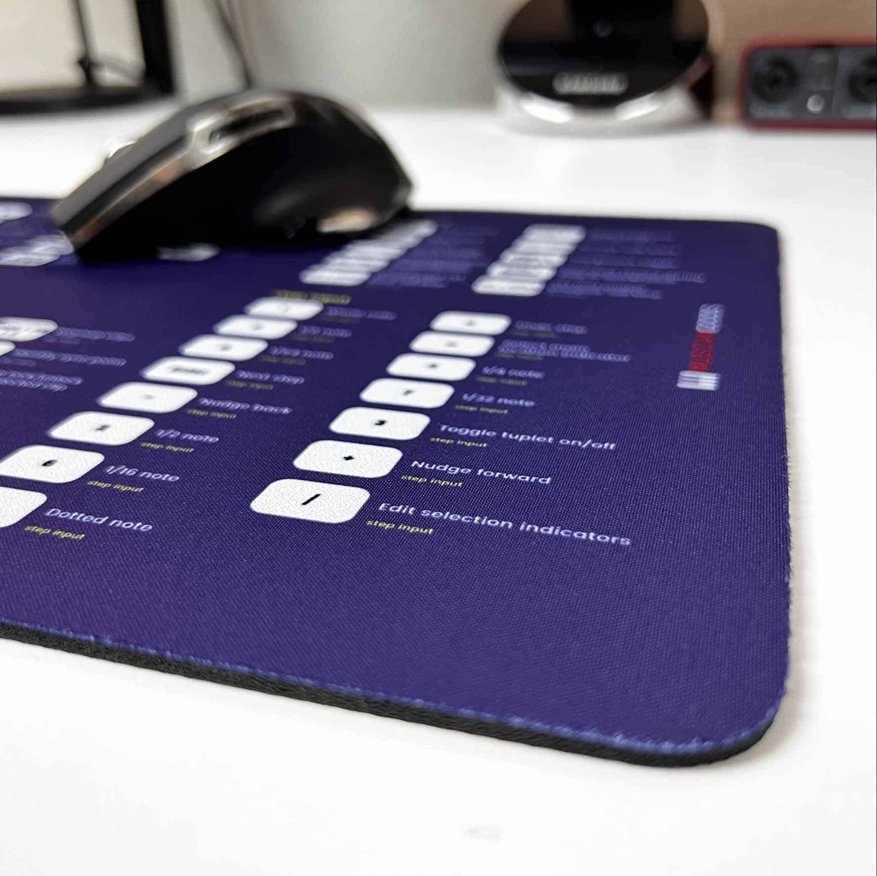 Pro Tools Shortcuts Mousepad - Musiciangoods