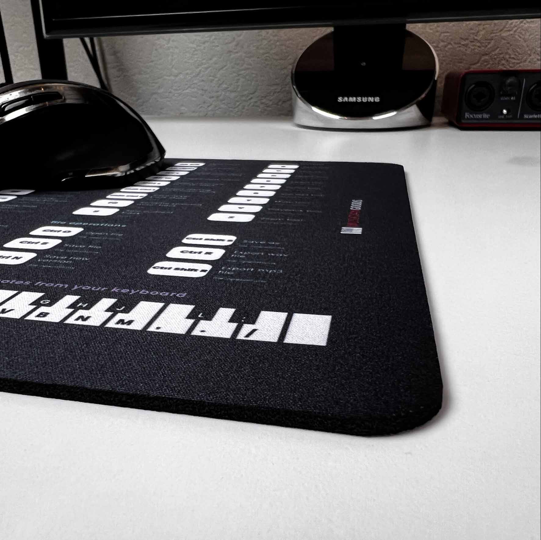 FL Studio Keyboard Shortcuts Mousepad - Musiciangoods