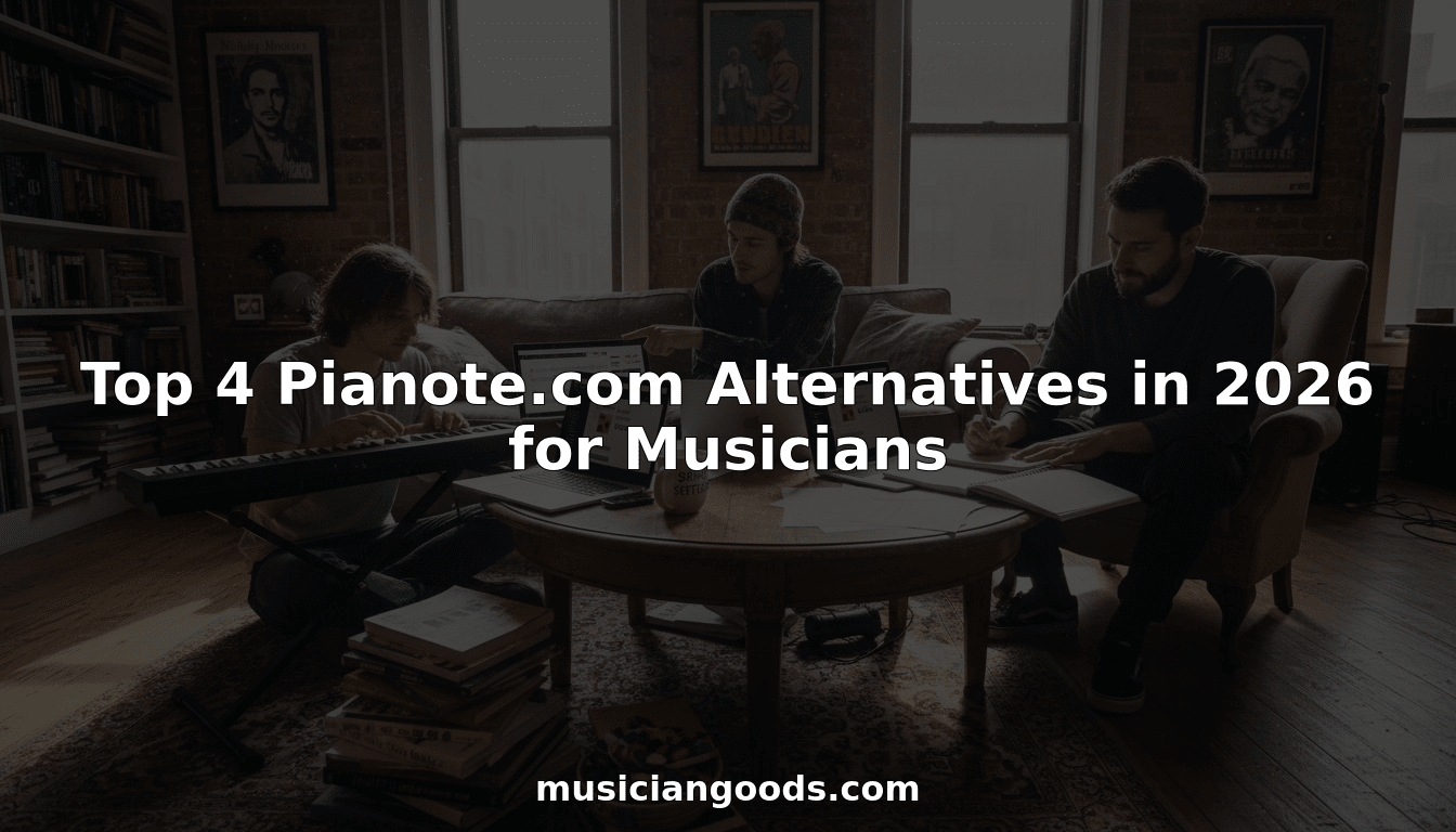 Top 4 Pianote.com Alternatives in 2026 - Musiciangoods