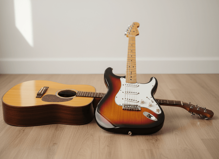 Acoustic vs Electric Guitar: Honest Beginner's Comparison (2026)
