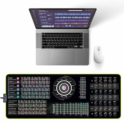 Bass Guitar Theory Cheat Sheet Mousepad - Musiciangoods