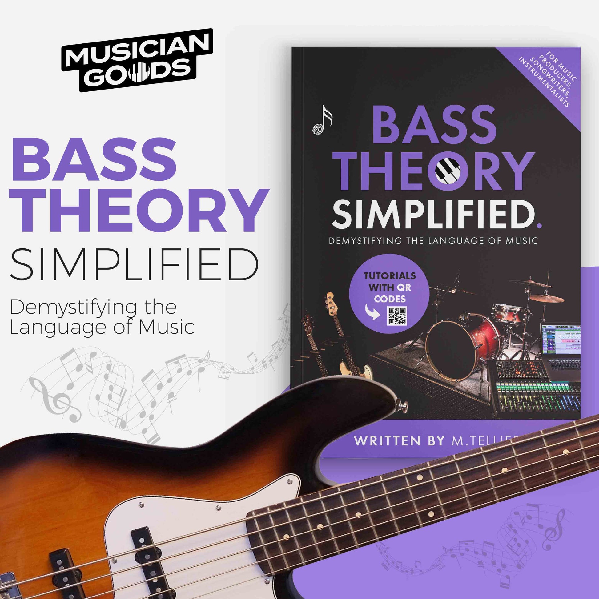 Bass Theory Simplified (Paperback/PDF) - Musiciangoods