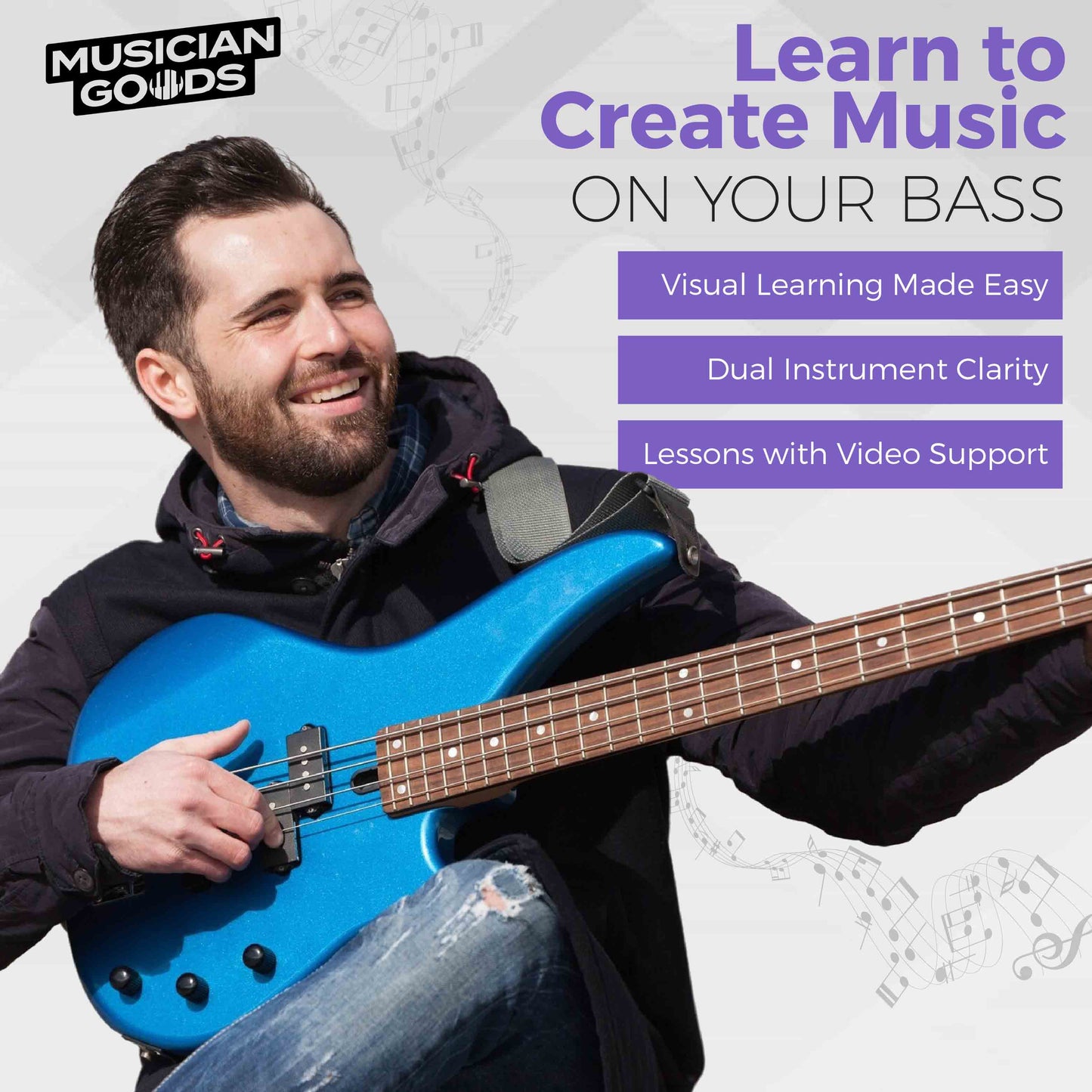 Bass Theory Simplified (Paperback/PDF) - Musiciangoods