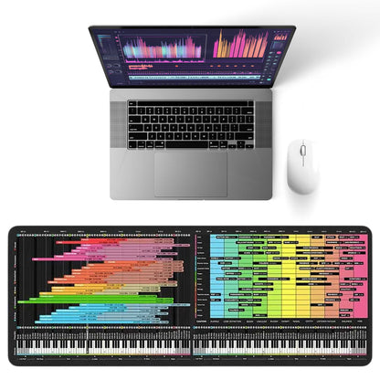 EQ Instrument Frequency Cheat Sheet Mousepad - Musiciangoods