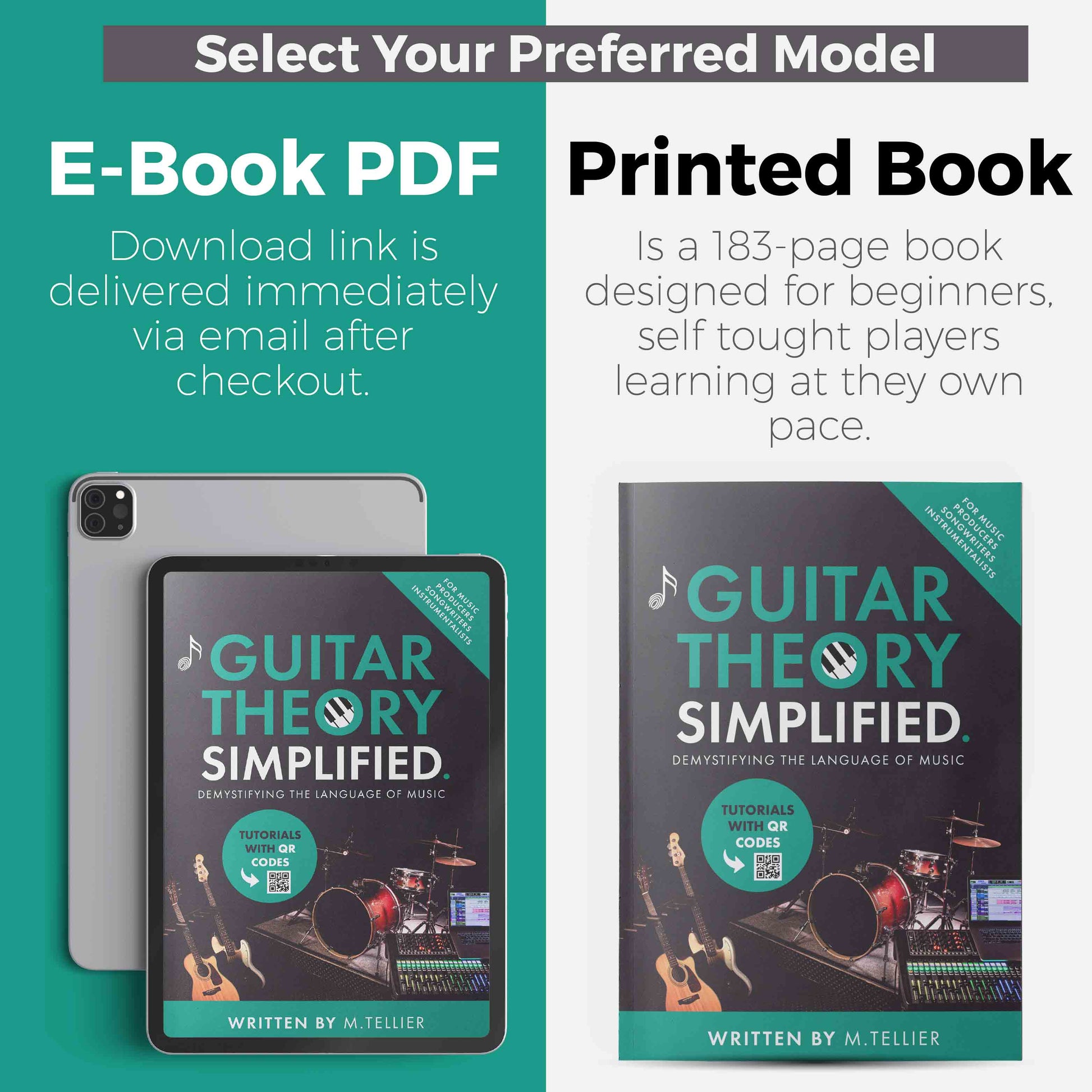 Guitar Theory Simplified (Paperback/PDF) - Musiciangoods