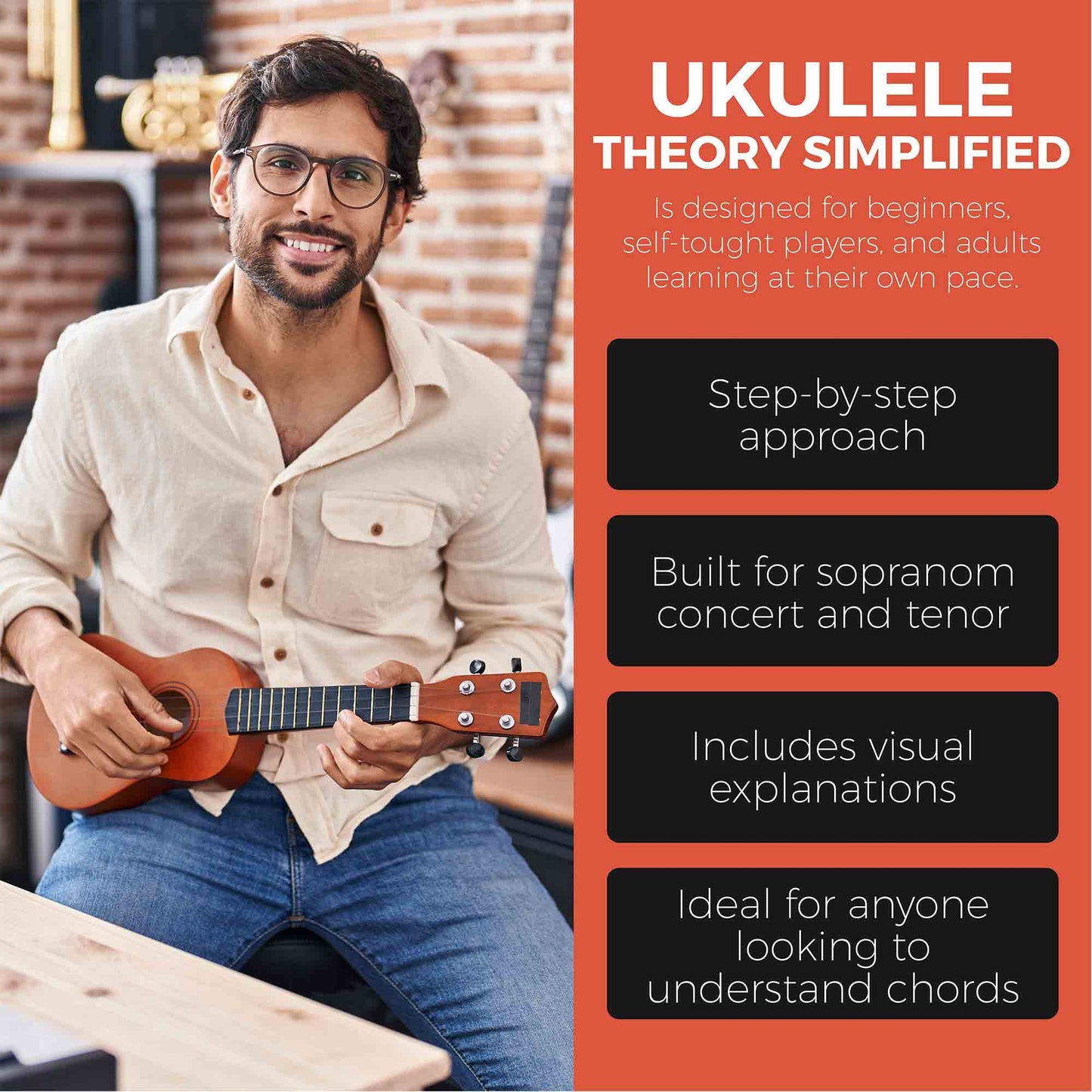 Ukulele Theory Simplified (Paperback/PDF) - Musiciangoods