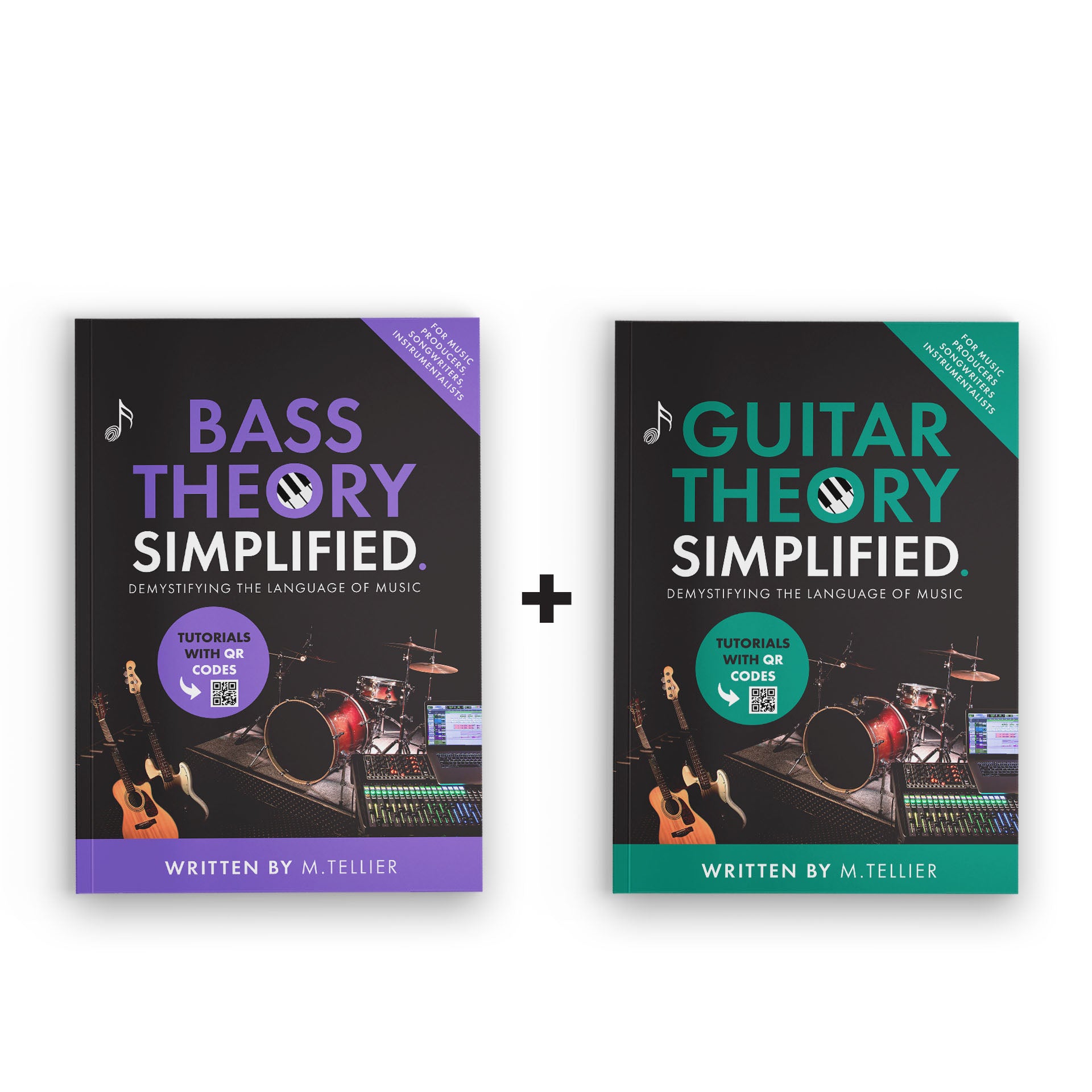 Guitar & Bass Theory Books Bundle - Musiciangoods