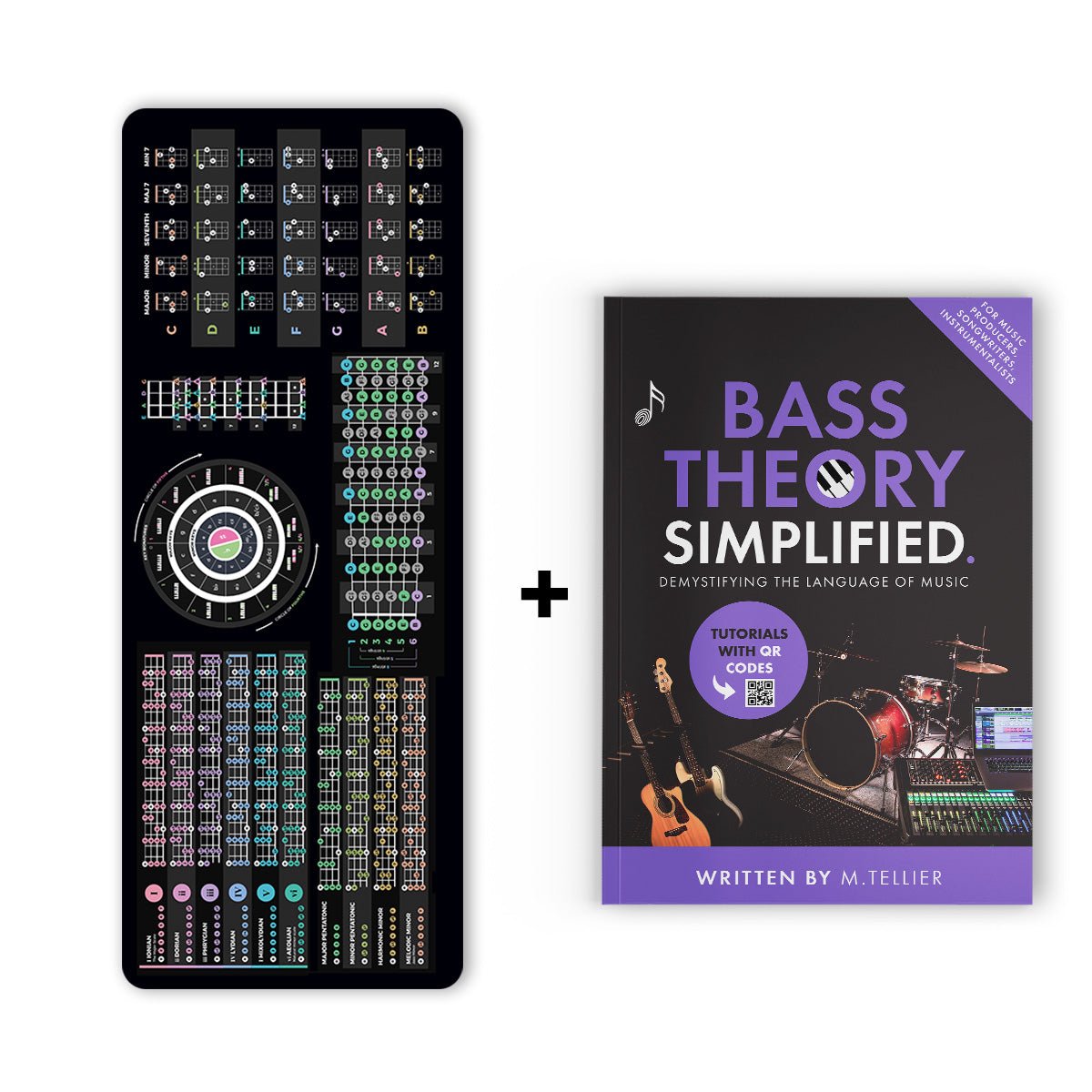 Bass Theory Cheat Sheet + Bass Theory Simplified Bundle - Musiciangoods