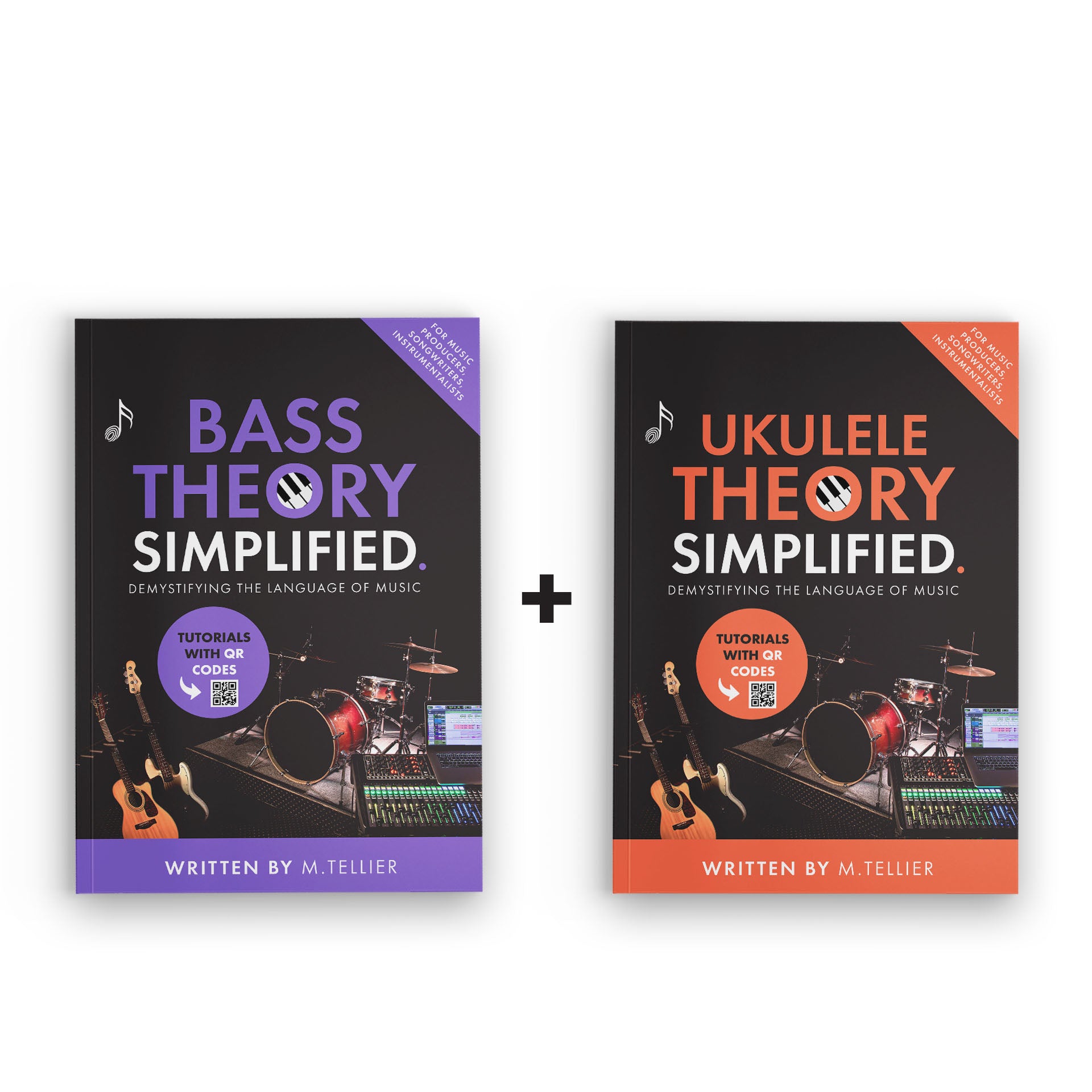 Bass & Ukulele Theory Books Bundle - Musiciangoods