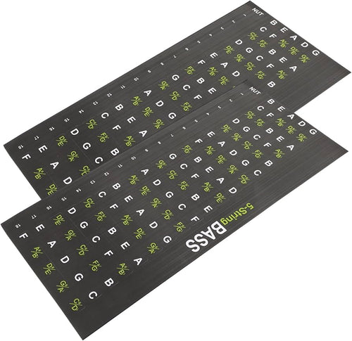 Bass Fretboard Stickers - Musiciangoods