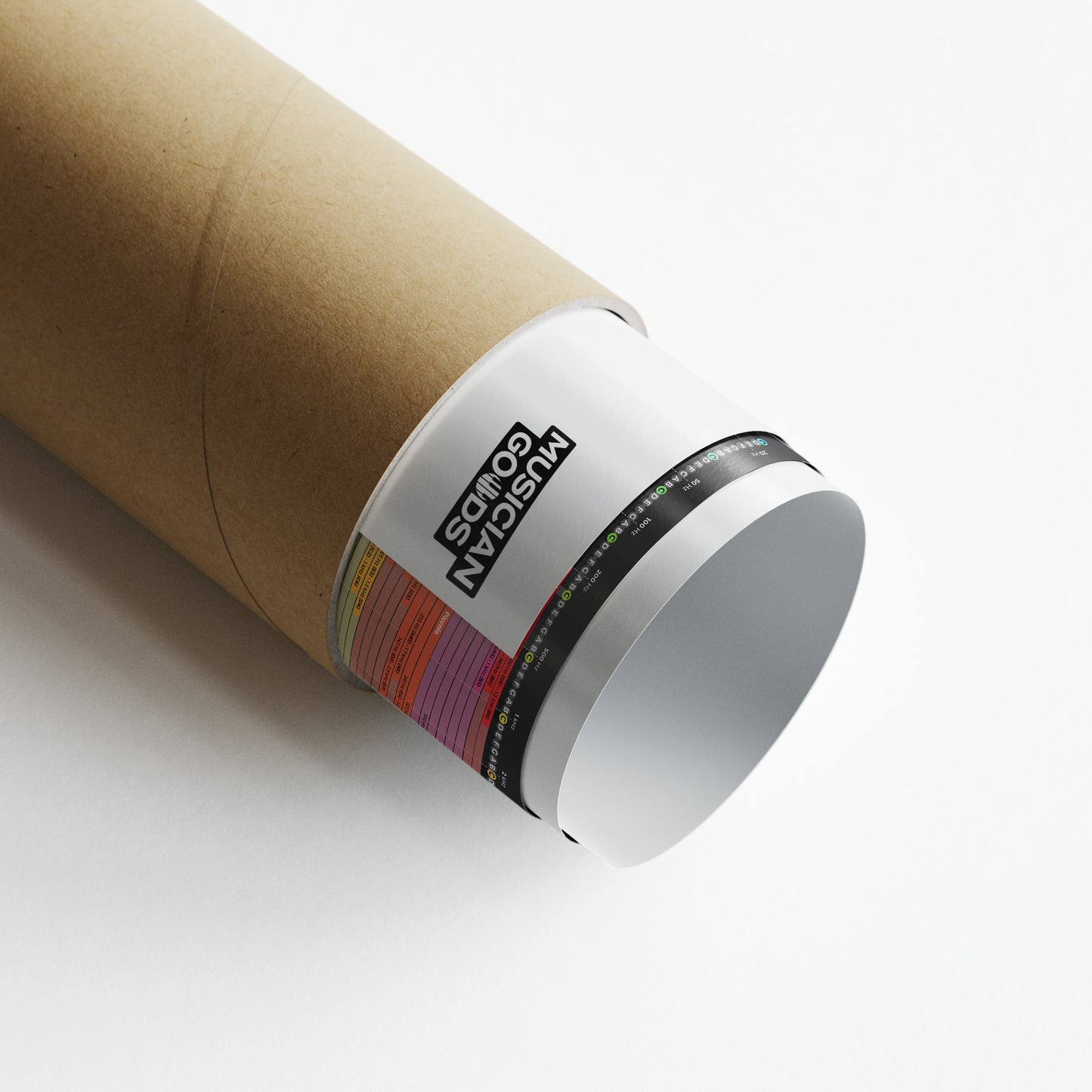 Instrument Frequency Cheat Sheet Poster - Musiciangoods