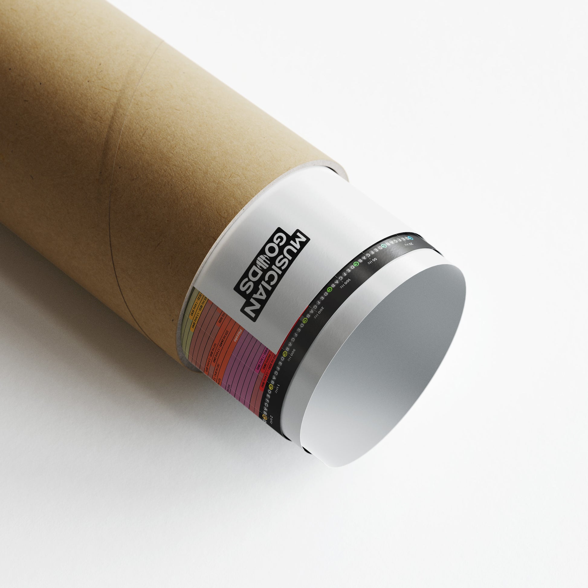 Instrument Frequency Cheat Sheet Poster - Musiciangoods