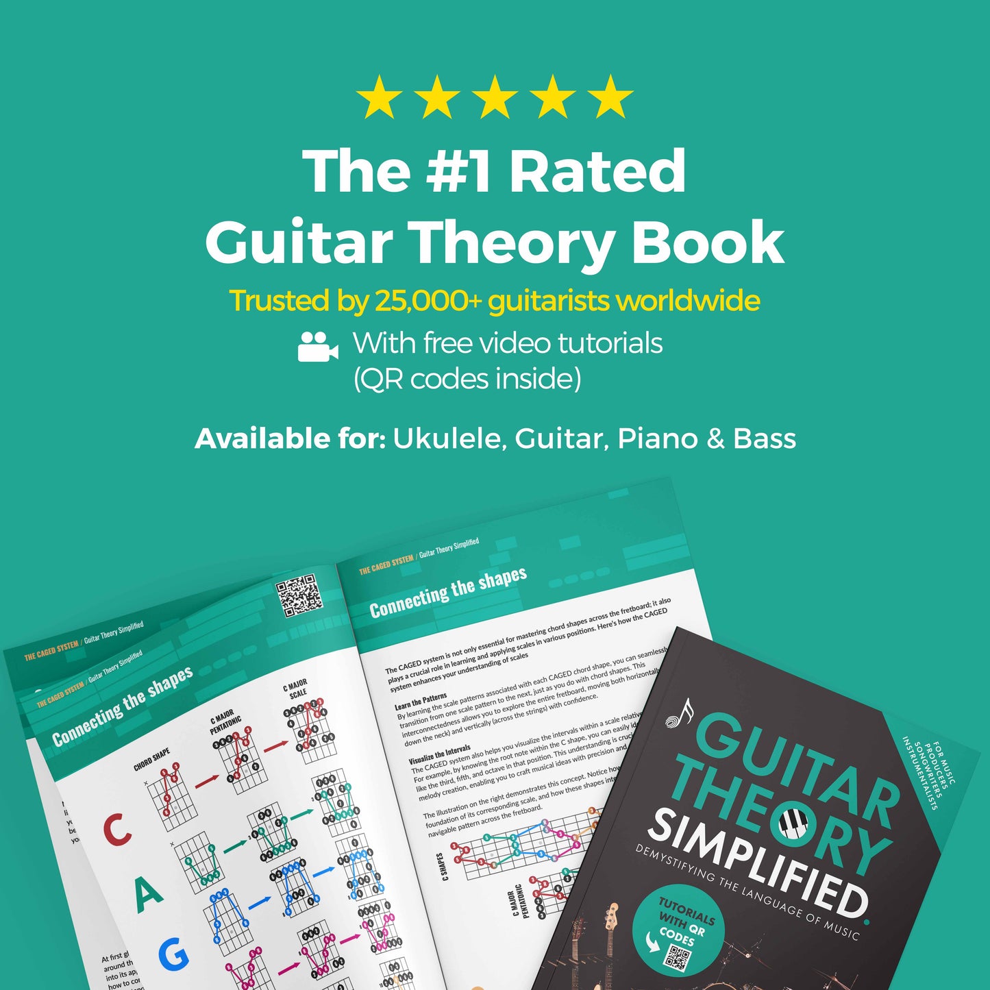 Guitar Theory Simplified (Paperback/PDF) - Musiciangoods