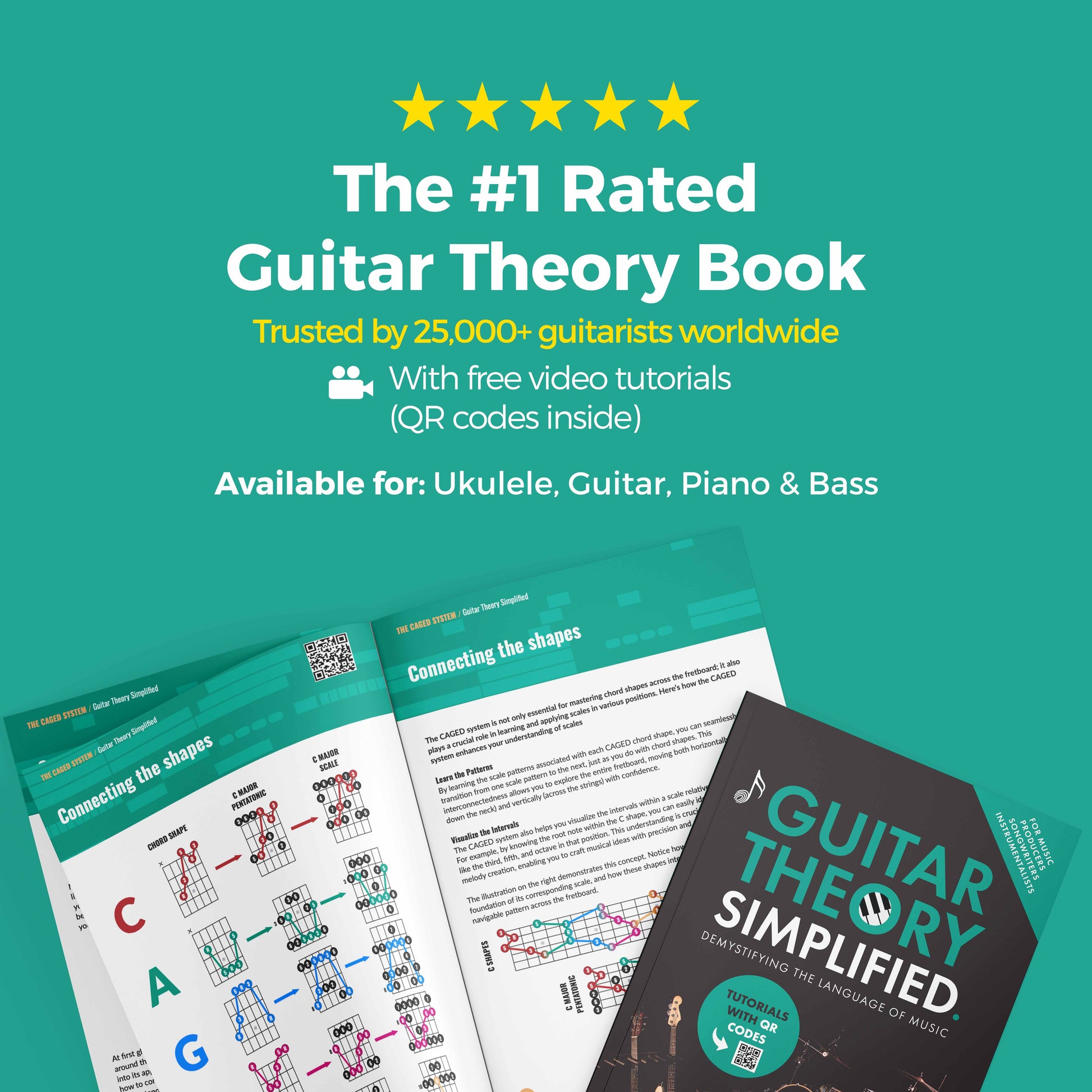 Guitar Theory Simplified (Paperback/PDF) - Musiciangoods