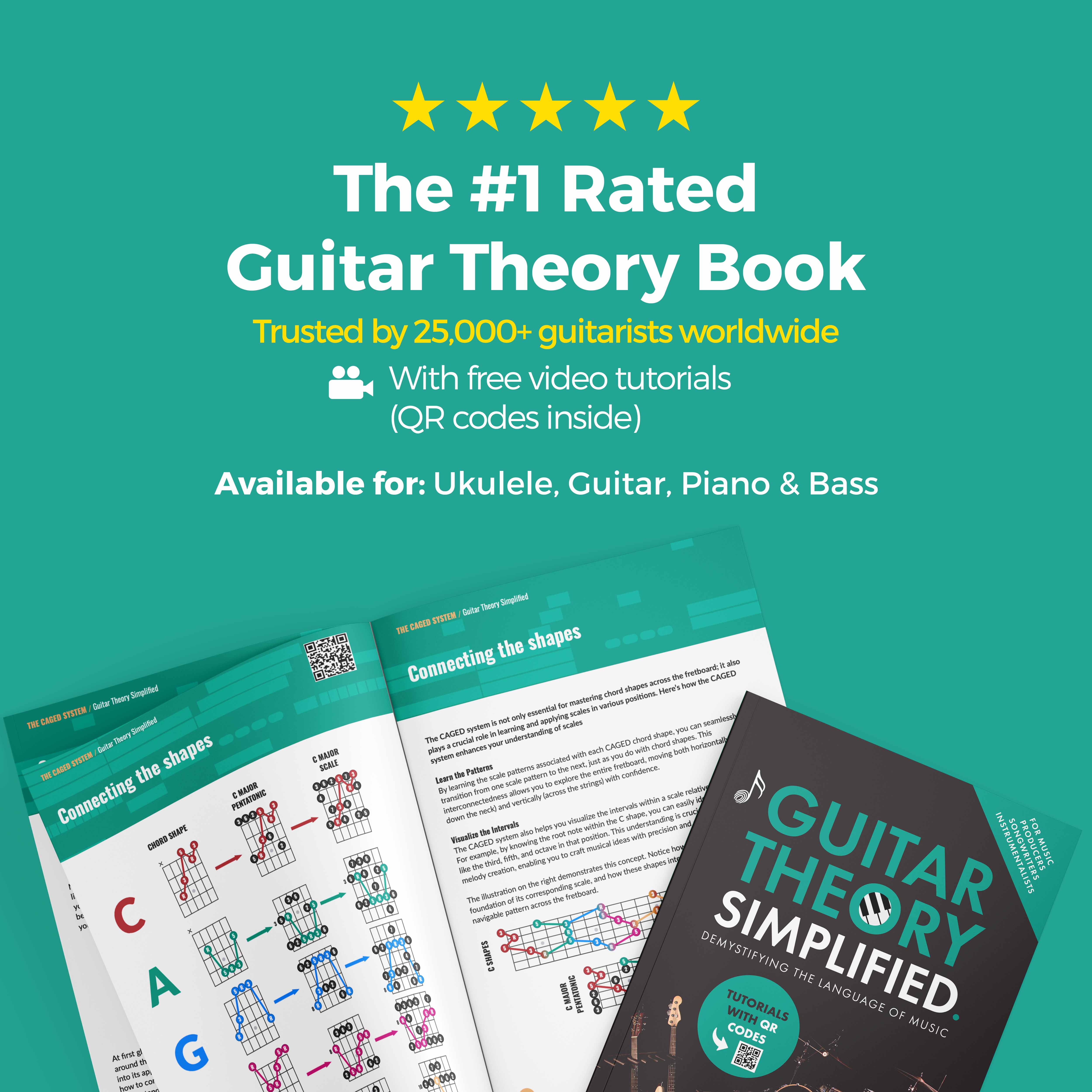 Guitar Theory Simplified (Paperback/PDF)