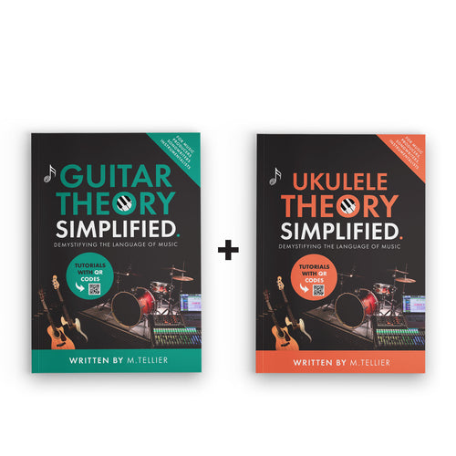 Guitar & Ukulele Theory Books Bundle - Musiciangoods