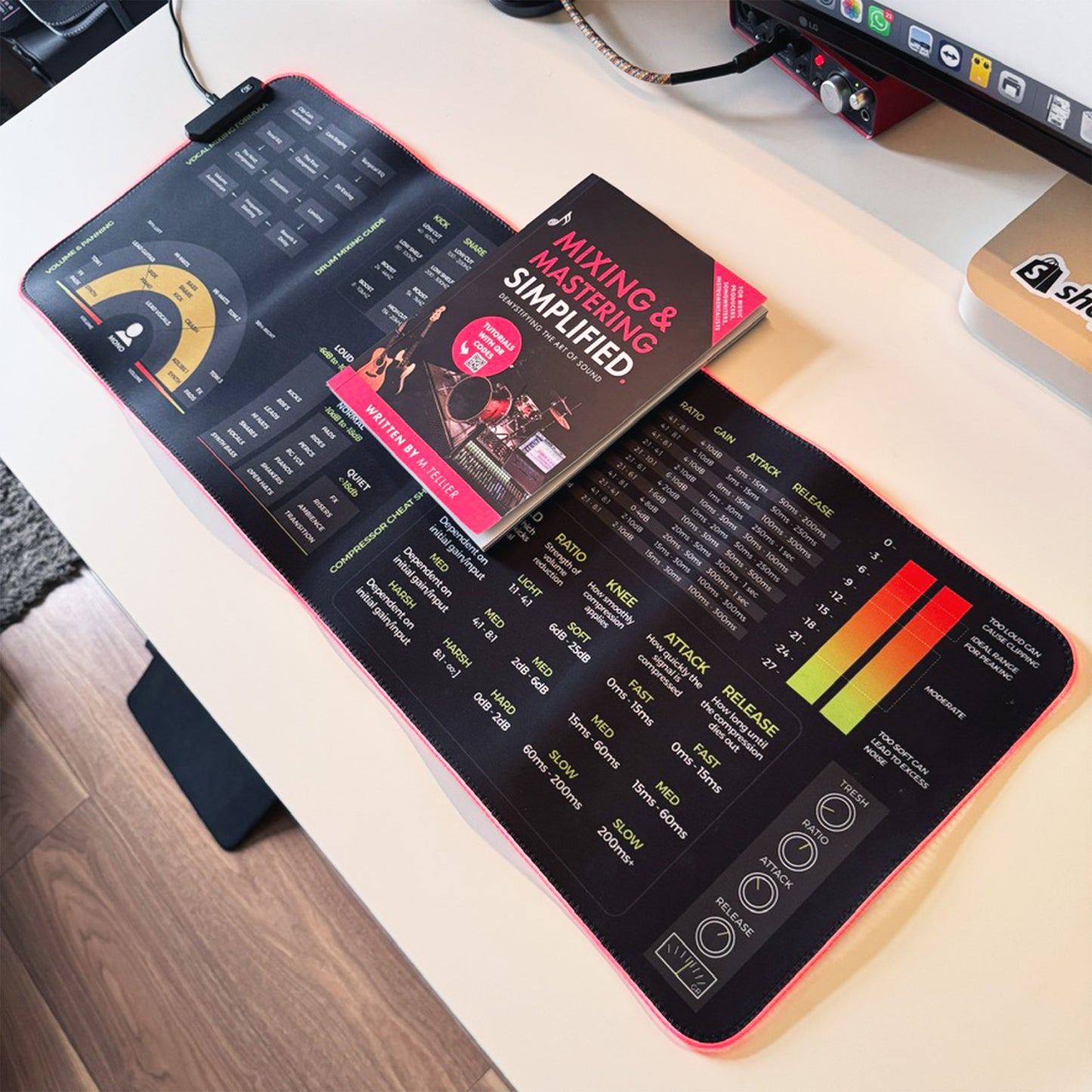 Mixing Mastering Simplified + Mixing Mastering Cheat Sheet Bundle (Pre - Order) - Musiciangoods