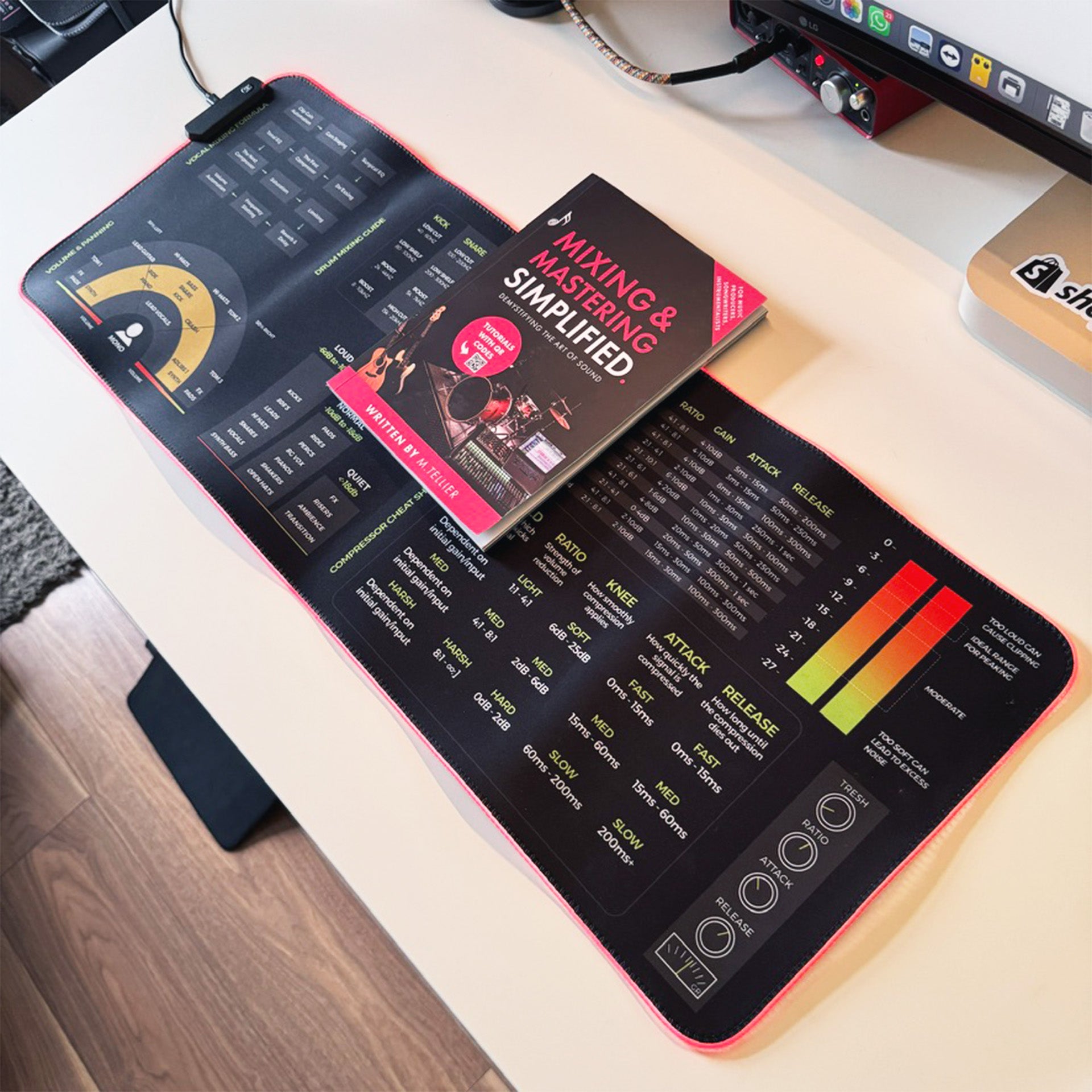 Mixing Mastering Simplified + Mixing Mastering Cheat Sheet Bundle (Pre - Order) - Musiciangoods