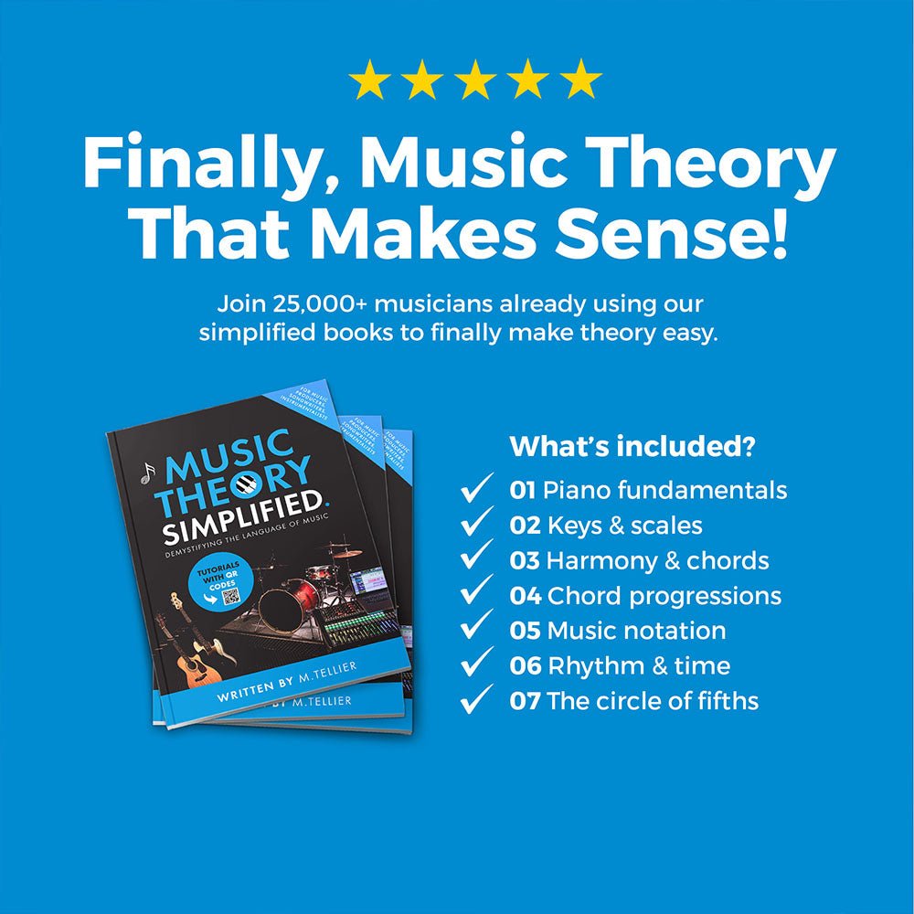 Music Theory Simplified - (Paperback/PDF)