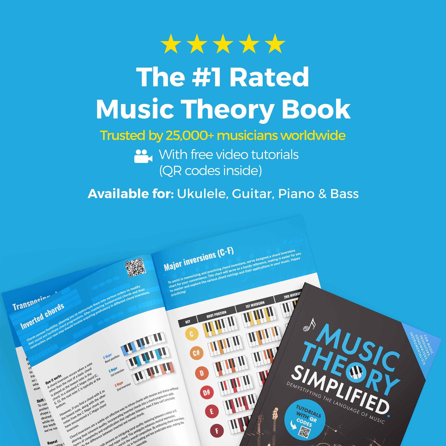 Music Theory Simplified - (Paperback/PDF) - Musiciangoods