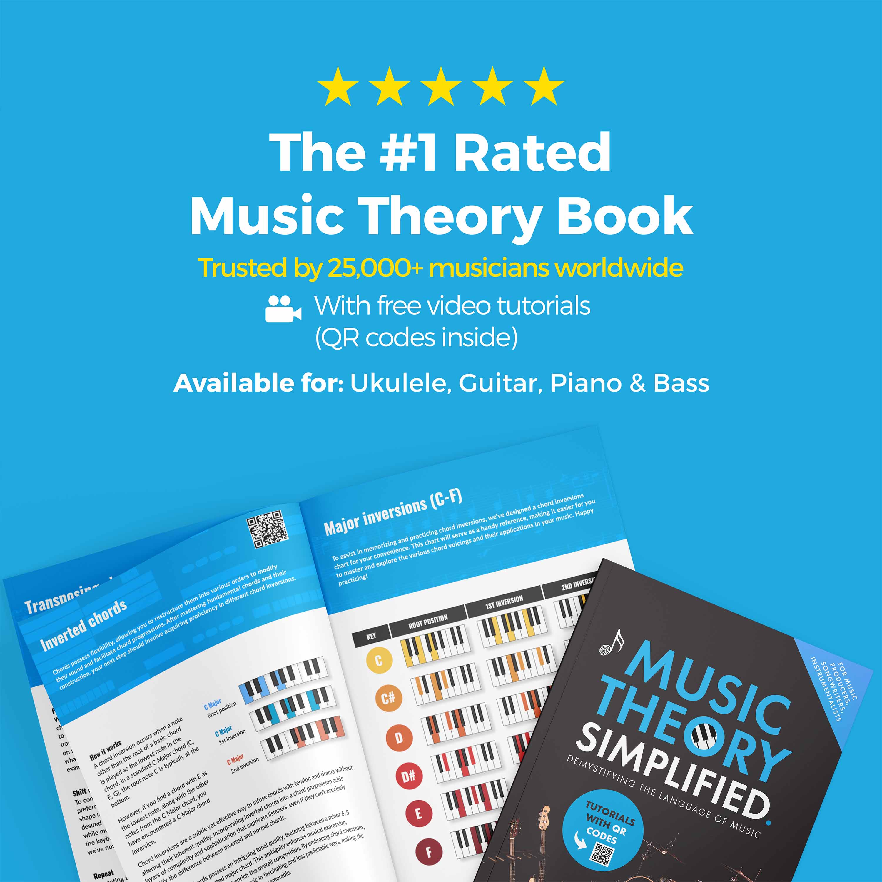 Music Theory Simplified - (Paperback/PDF)