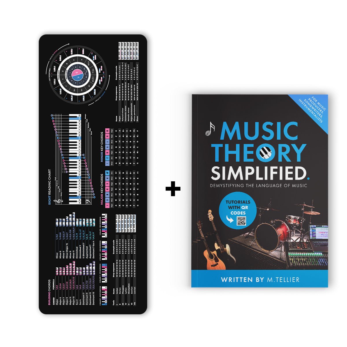 Music Theory Cheat Sheet + Music Theory Simplified Bundle - Musiciangoods