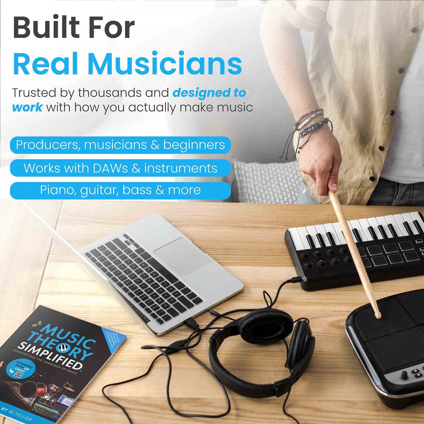 Music Theory Simplified - (Paperback/PDF) - Musiciangoods