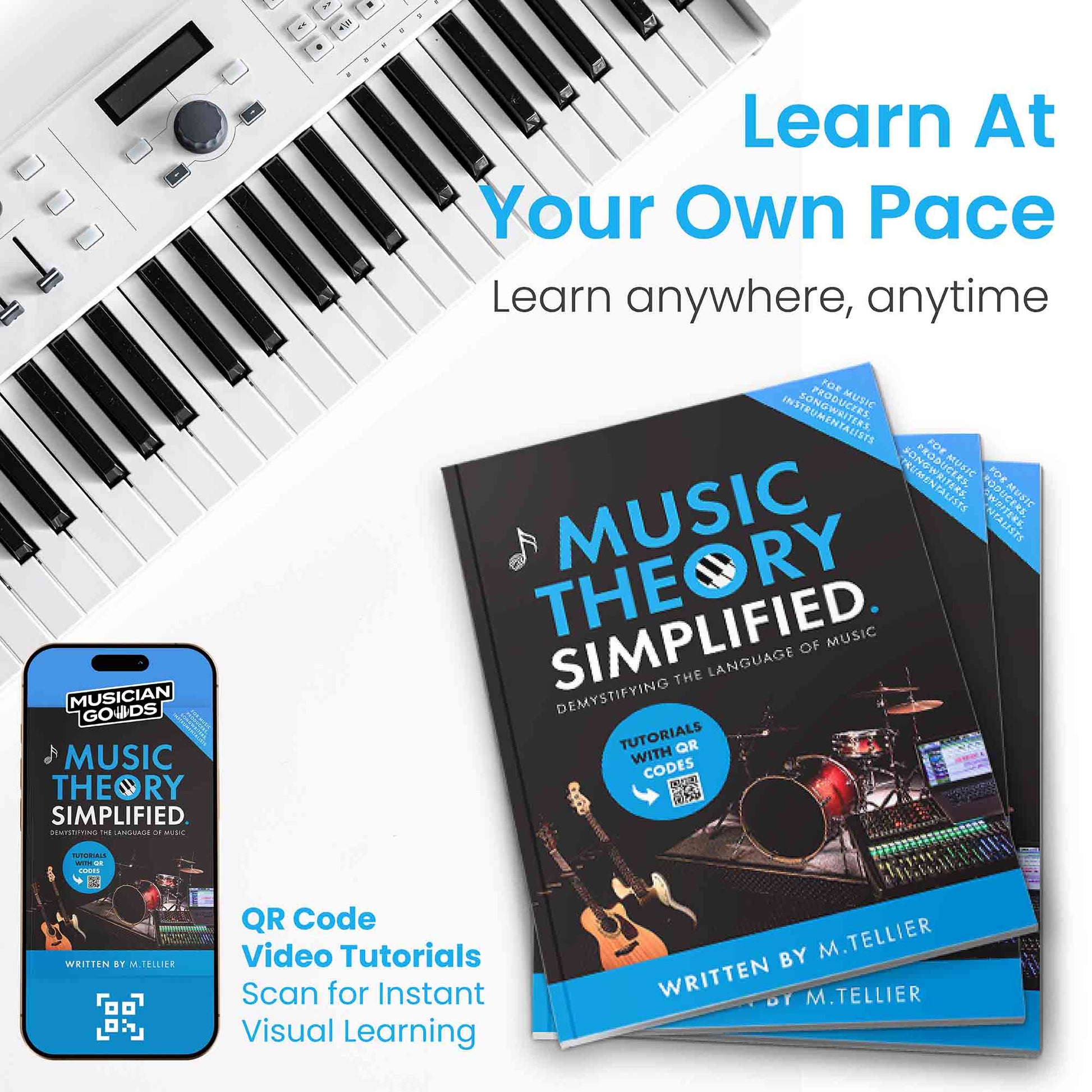 Music Theory Simplified - (Paperback/PDF) - Musiciangoods