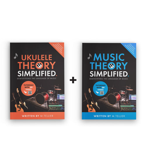 Piano & Ukulele Theory Books Bundle - Musiciangoods