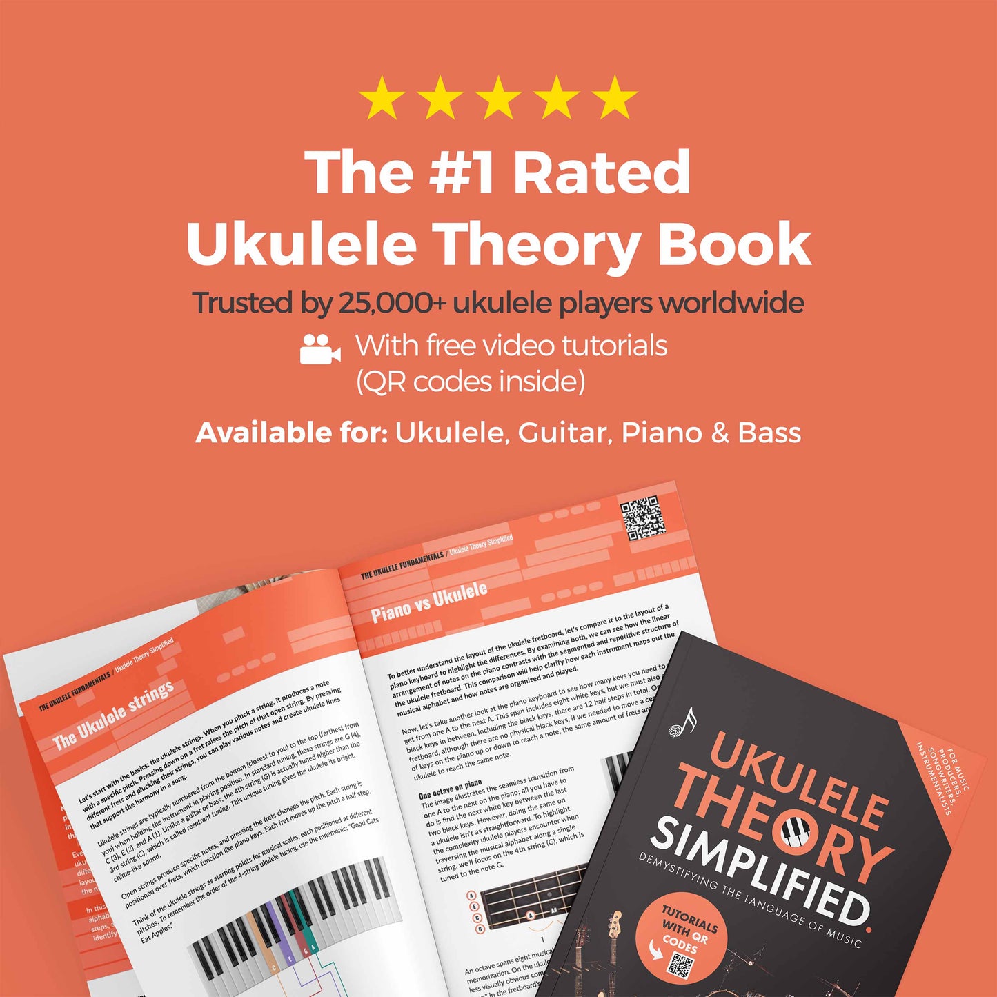 Ukulele Theory Simplified (Paperback/PDF) - Musiciangoods