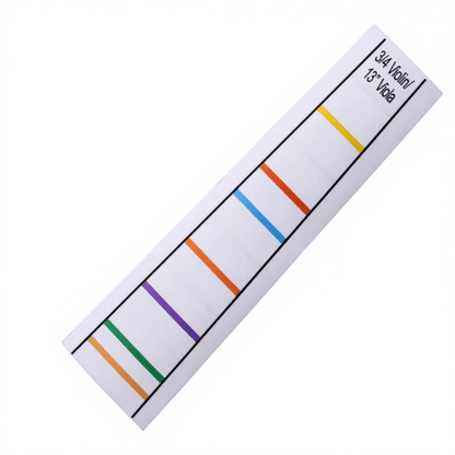 Violin Fingerboard Stickers – Visual Note & Finger Position Guide for Beginners - Musiciangoods