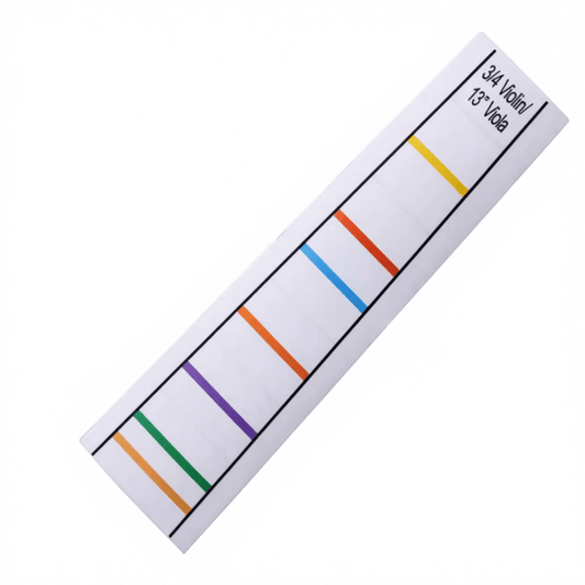 Violin Fingerboard Stickers – Visual Note & Finger Position Guide for Beginners - Musiciangoods