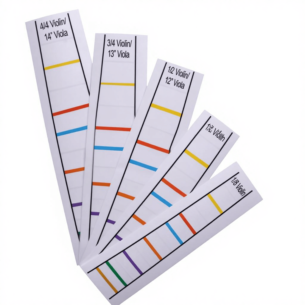 Violin Fingerboard Stickers