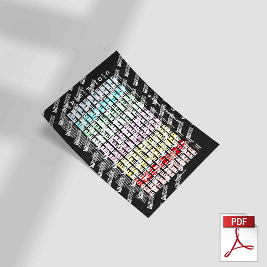 Exotic Piano Scales Chart (PDF File) - Musiciangoods