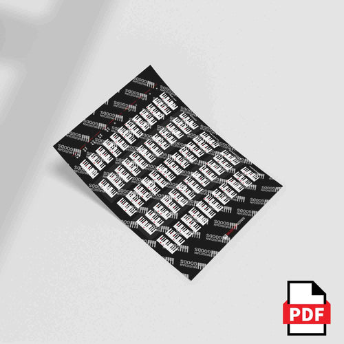 Piano Chords Chart PDF - Musiciangoods