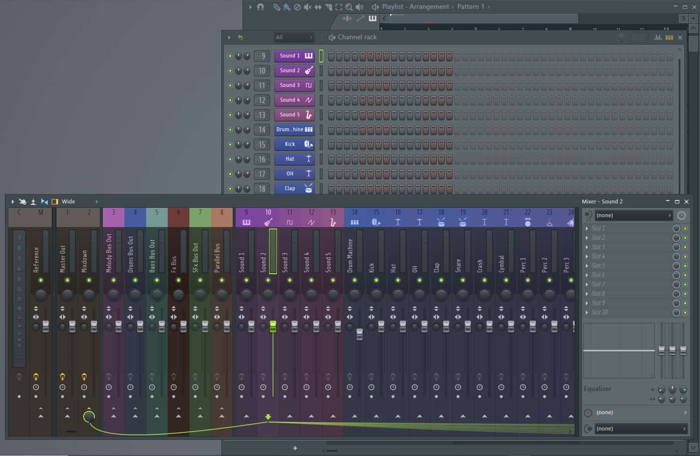 FL Studio Mixing Template (Digital Download) – Musiciangoods fl-studio-mixing-template-digital-download-musiciangoods