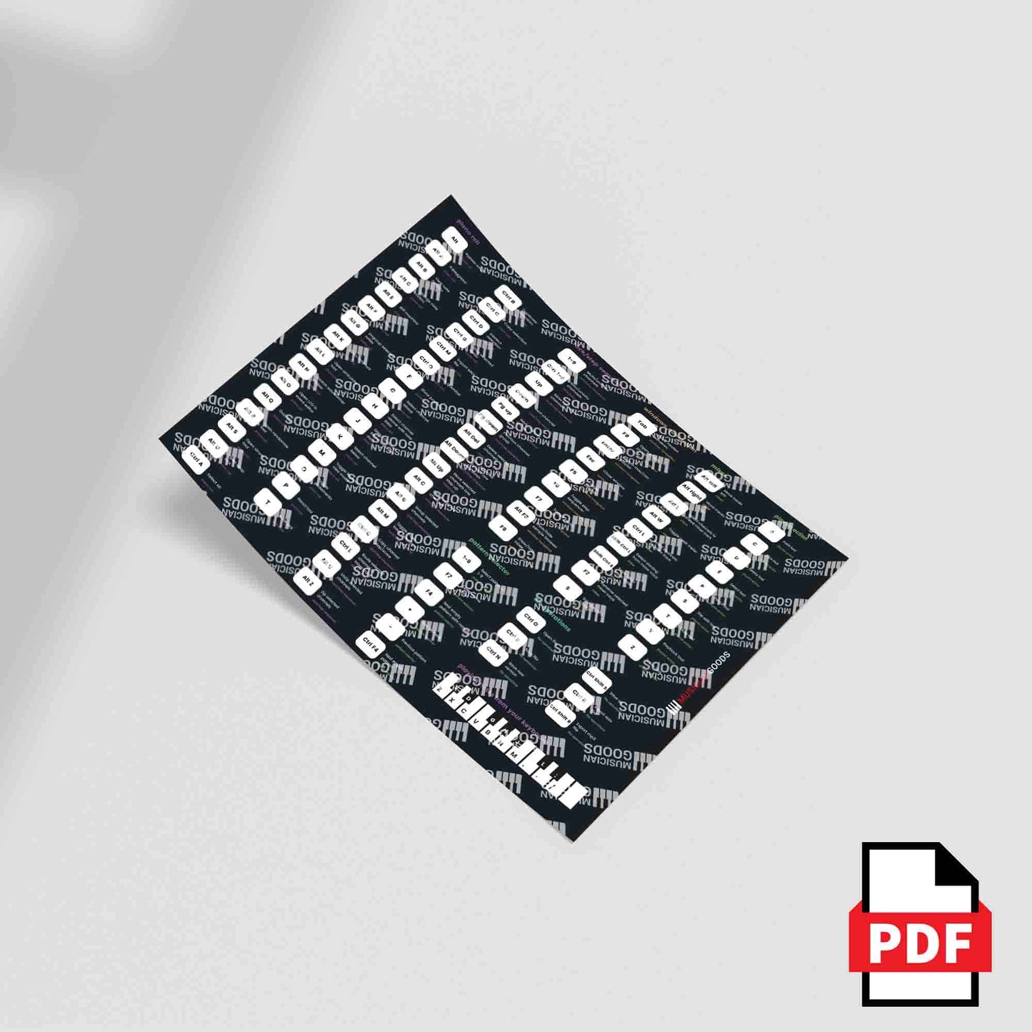 FL Studio Keyboard Shortcuts (PDF File) - Musiciangoods