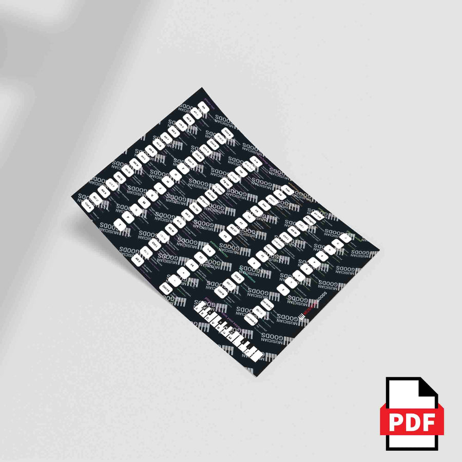 FL Studio-Tastaturkürzel (PDF-Datei)