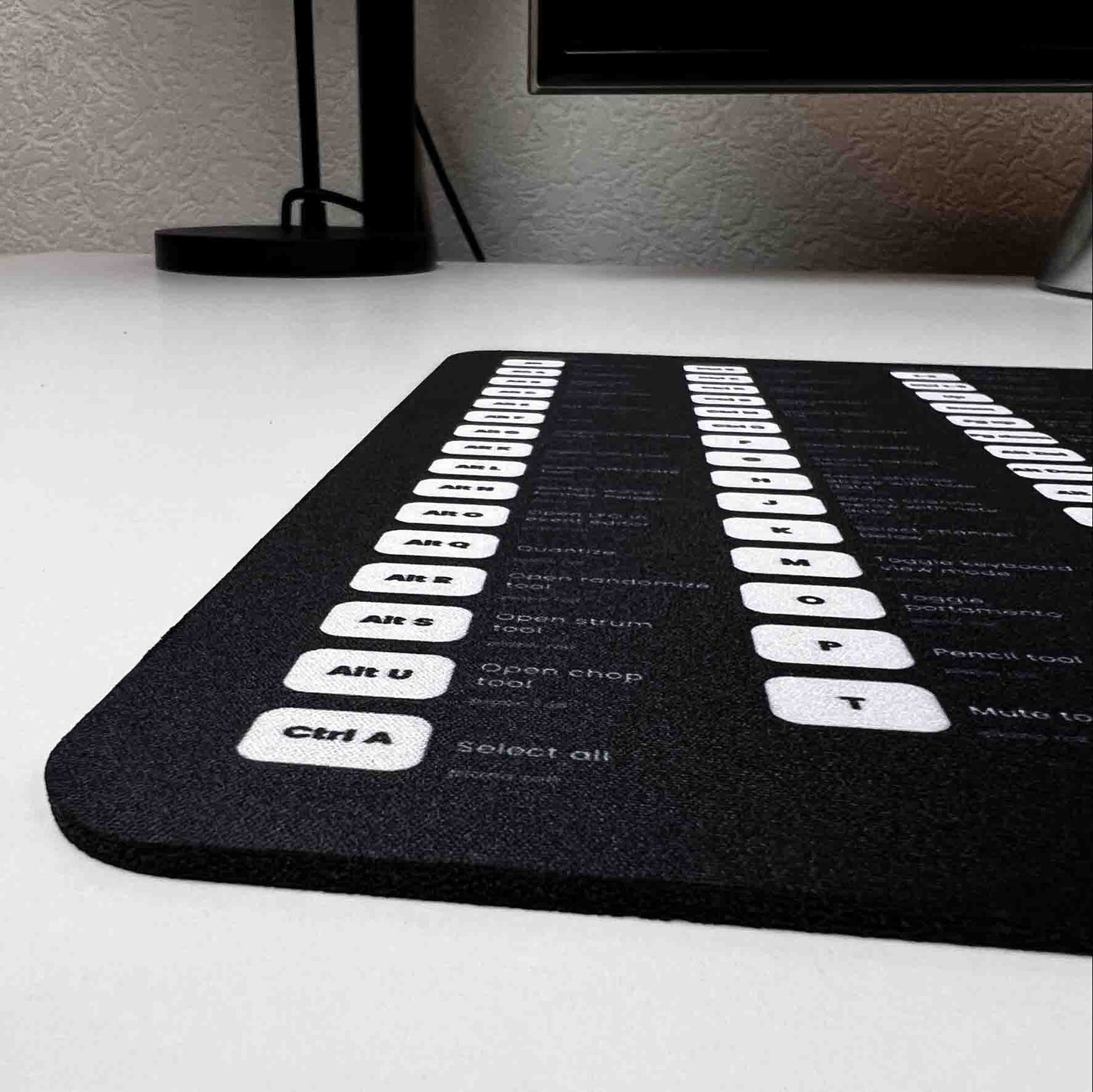FL Studio Keyboard Shortcuts Mousepad - Musiciangoods