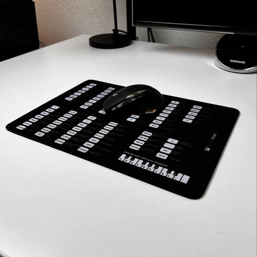 Logic Pro / X Shortcuts Mousepad - Musiciangoods