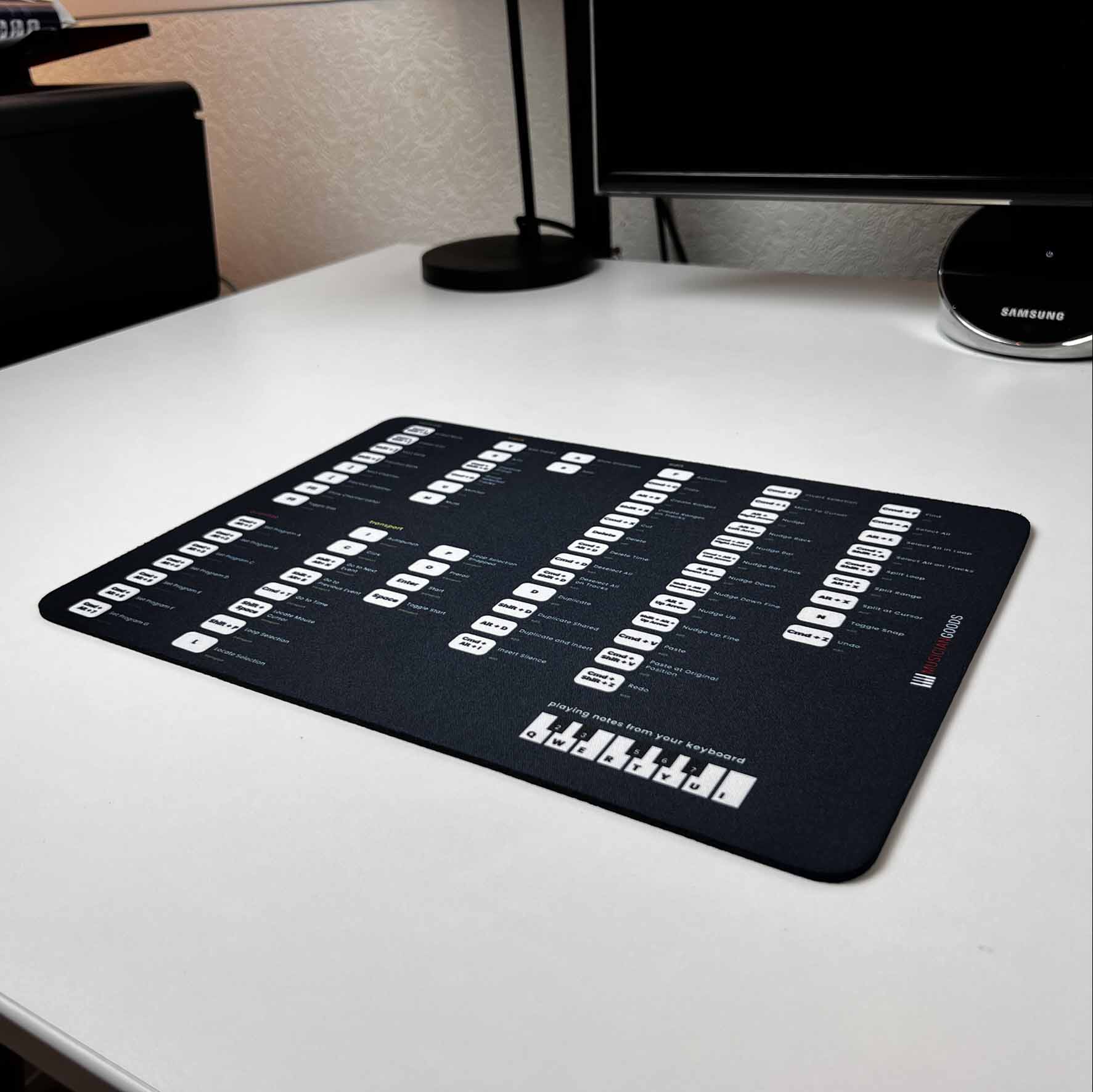Presonus Studio One Shortcuts Mousepad - Musiciangoods